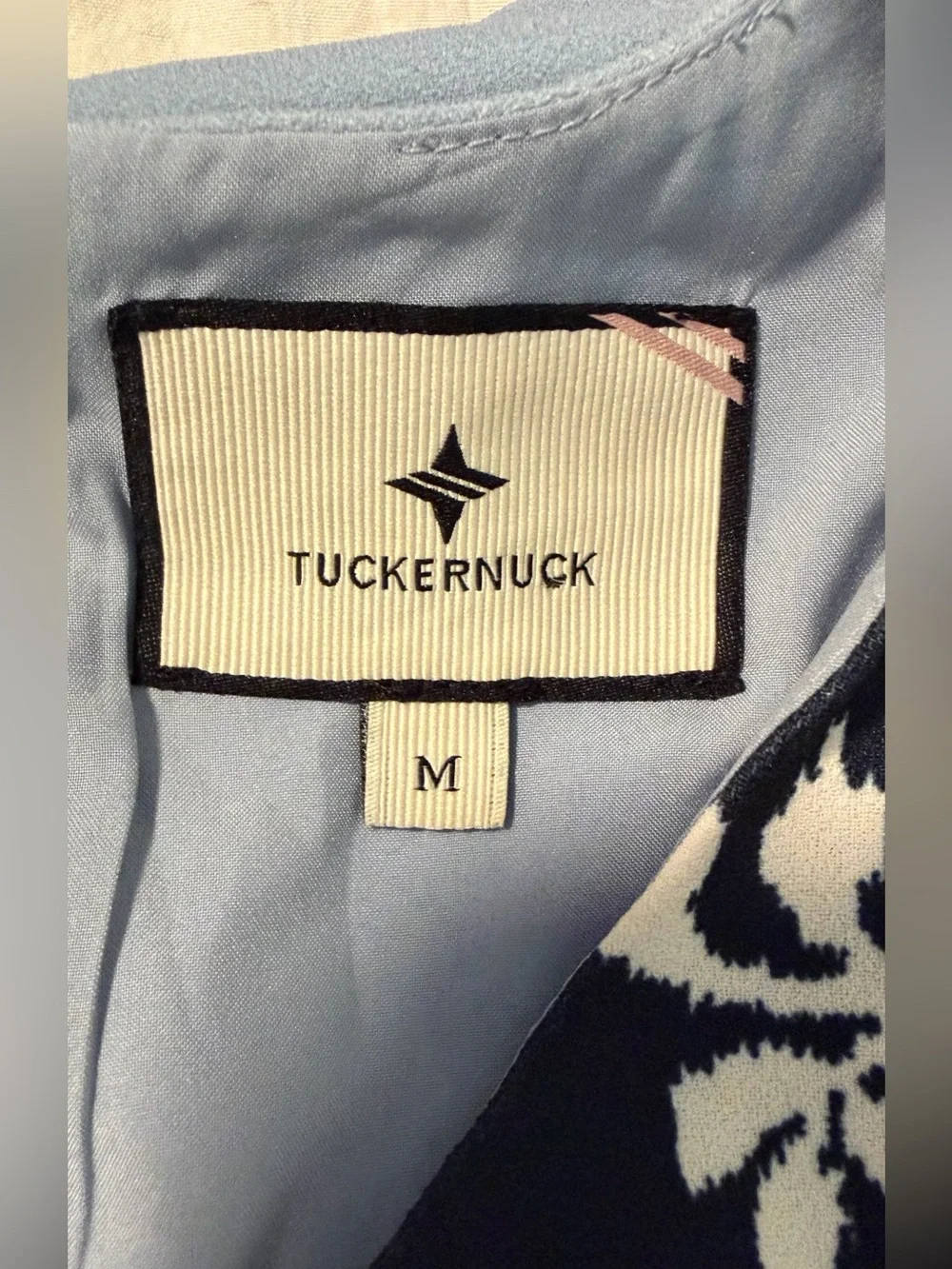 Tuckernuck Blue Fog Portia Dress Size Medium - Picture 3 of 15